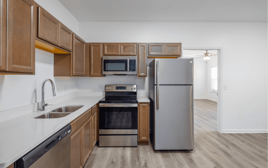 Modern kitchen interior